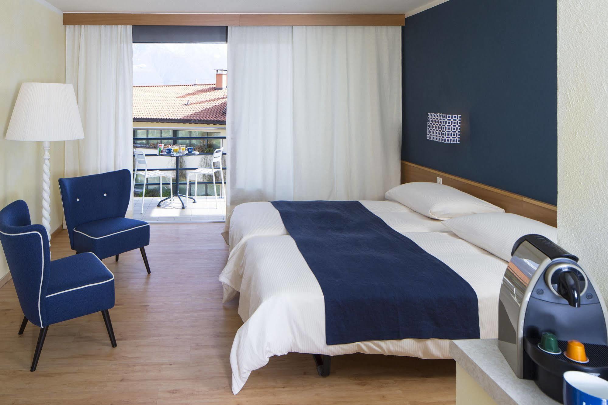 La Barca Blu Hotel Muralto Eksteriør billede